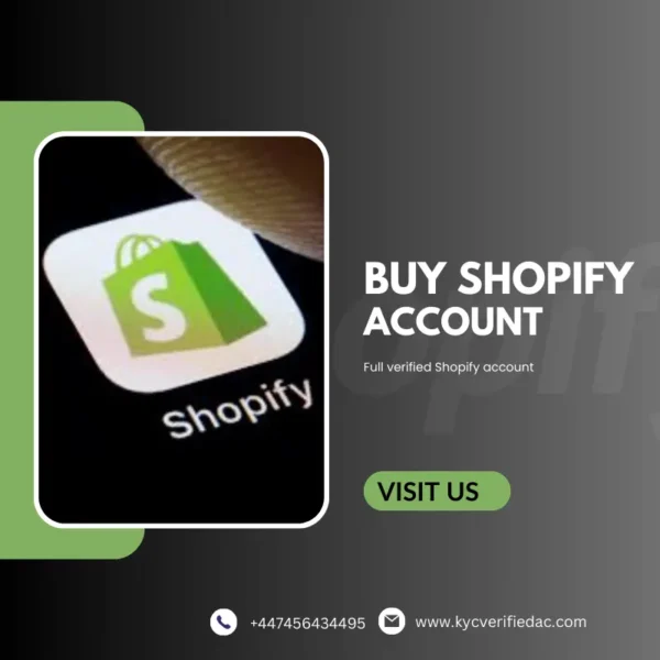 Buy verified Shopify accounts